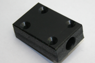 Pivot Block Set Rear, Aluminum: Mini-T 2.0, Mini-B